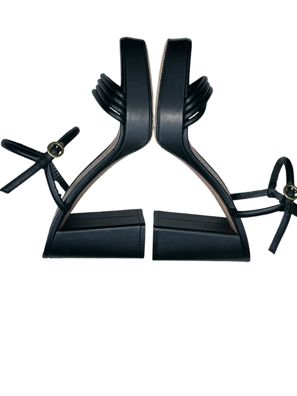 Gianvito Rossi Lena Platform Sandals 39 Luxury Strappy Made In Italy - Picture 5 of 15